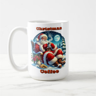 Caneca De Café Papais noeis da Lareira Cozy