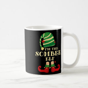 Caneca De Café Papais noeis Da Vaca Da Família Somber Elf