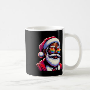 Caneca De Café Papais noeis de Gay com cor retrorreflectora volta