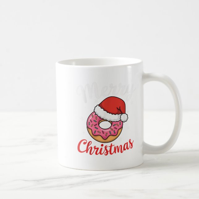 Caneca De Café Papais noeis de Natal do Pajama Rosquinhas Criança (Direita)