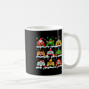 Caneca De Café Papais noeis de Natal Elf Snowman Controlador de J