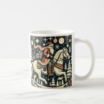 Papais noeis De Natal Na Vila Horse Thru