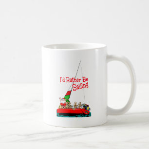 Caneca De Café PAPAIS NOEIS de Natal Velejando