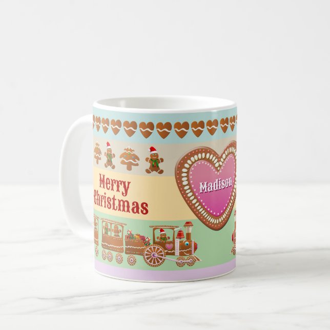 Caneca De Café Papais noeis de pão-de-açúcar (Frente Esquerda)