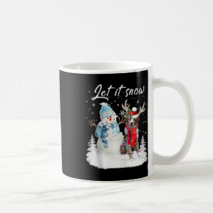 Caneca De Café Papais noeis de pastor australianos Cachorro Natal