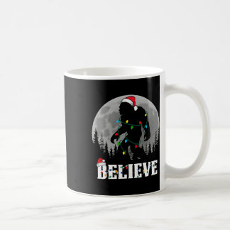 Caneca De Café Papais noeis De Pé Grande Luzes De Natal Engraçado