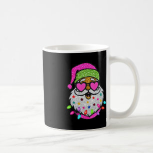 Caneca De Café Papais noeis Divertidos com óculos escuros Mulhere