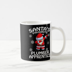 Caneca De Café Papais noeis Favoritos do Apprentista de Canalizad