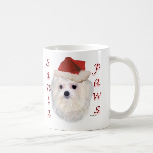 Caneca De Café Papais noeis malteses (Direita)