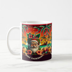 Caneca De Café Papais noeis Mele Kalikimaka Tik