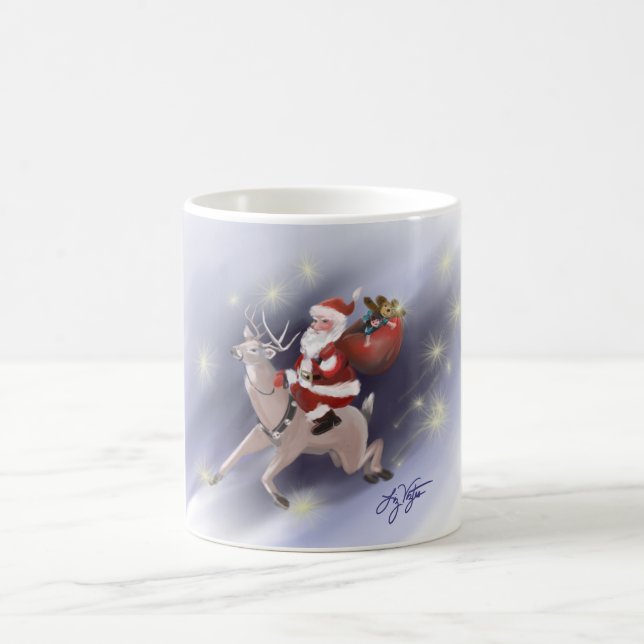 Caneca De Café Papais noeis oferecem Mug (Centro)