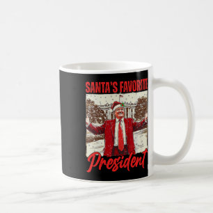 Caneca De Café Papais noeis Presidente Favorito Trump 2024 Fu Nat