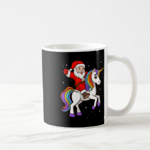 Caneca De Café Papais noeis que Andam no Salão Místico do Unicórn