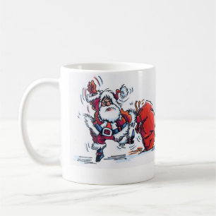 Caneca De Café Papais noeis raivosos