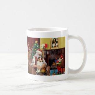 Caneca De Café Papais noeis Sheltie (sw)