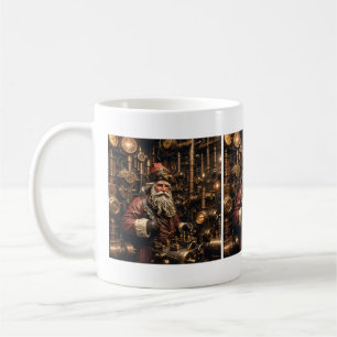 Caneca De Café Papais noeis Steampunk Mug