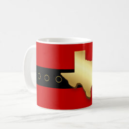 Caneca De Café Papais noeis Texas Belt Buckle Natal