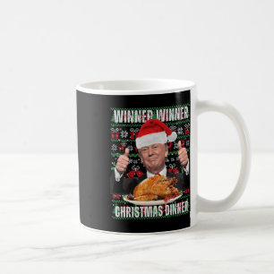 Caneca De Café Papais noeis Tremem o Natal Humor Engraçado Trump