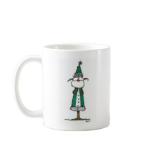 Papais noeis verdes felizes