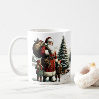 Caneca De Café Papais noeis Vintage