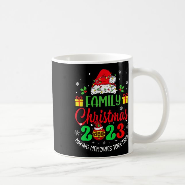 Caneca De Café Papais noeis Xm da Equipe de Esquadrão de Combinaç (Direita)