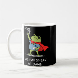 Caneca De Café Papanicolaou ao Amanhecer Espelho Espéculo de Sapo