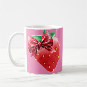 Caneca De Café Papel de embalagem de morango
