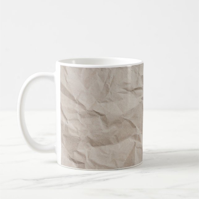 Caneca De Café Papel de embrulho de textura em papel (Esquerda)