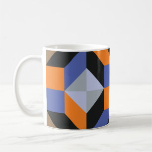 Caneca De Café Papel de parede abstrato Creative Design