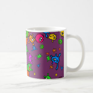 Caneca De Café Papel de parede das bactérias