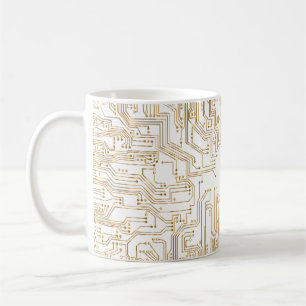 Caneca De Café Papel de parede de fundo do conselho de circuito