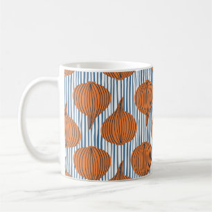 Caneca De Café Papel de parede de óleo vegetal desenhado à mão