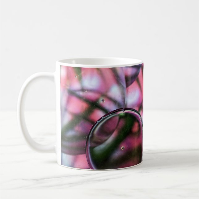 Caneca De Café Papel de parede digital com água borbulhenta limpa (Esquerda)