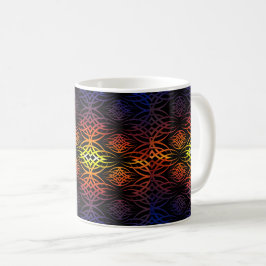 Caneca De Café Papel de Parede Eclipse ( Arco-íris )