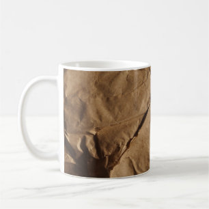 Caneca De Café Papel de reciclado: Textura Ecológica.