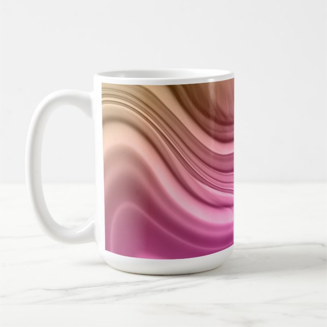 Caneca De Café Papel Digital Aurora - Conjunto de Tinta Álcool (Esquerda)