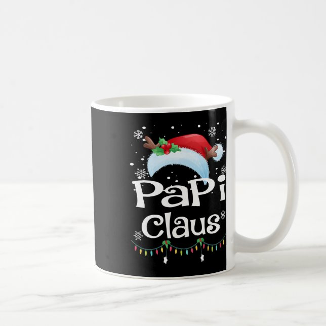 Caneca De Café Papi Claus Papai noel a Família de Combate de Nata (Direita)