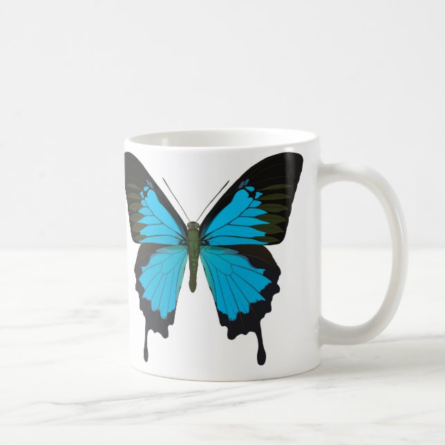 Caneca De Café Papilio ulysses (Direita)