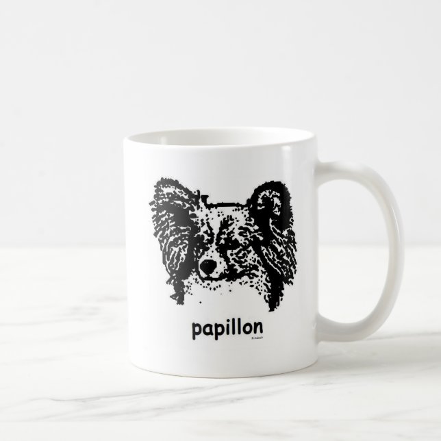 Caneca De Café Papillon (Direita)