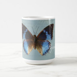 Caneca De Café Papillon bleu