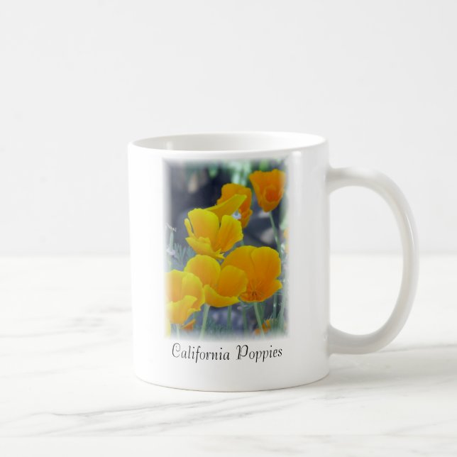 Caneca de Café Papoulas da Califórnia (Direita)