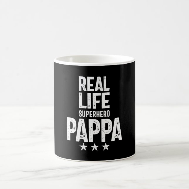 Caneca De Café Pappa Super Herói do Real Life | Padre Gift (Centro)