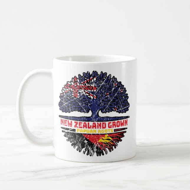 Caneca De Café Papua Nova Guiné Papuan Nova Zelândia (Esquerda)