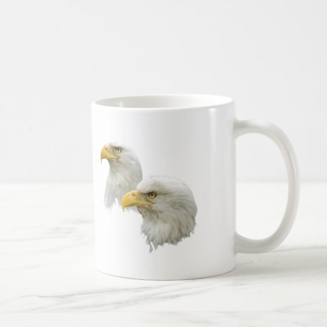 Caneca De Café Par Bald Eagle (Direita)
