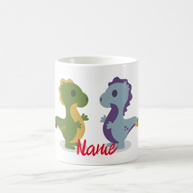 Caneca De Café Par de Dinossauro Cólvora Troço_Trova (Centro)