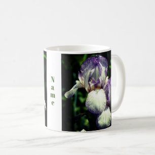Caneca De Café Par Flor Iris Personalizado