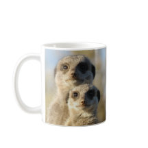 Par Personalizado de Meerkats Coffee Mug