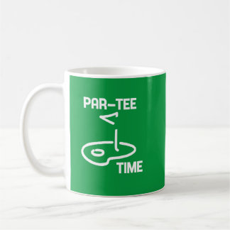 Caneca De Café Par-Tee Time White