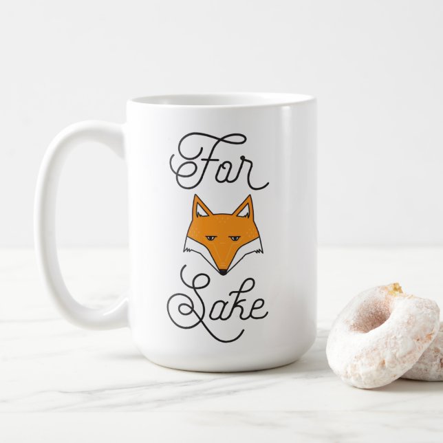 Caneca De Café Para a causa do Fox (Com Donut)
