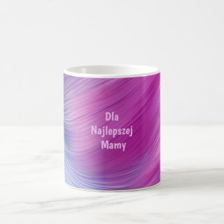Caneca De Café Para a Melhor Mãe – Aquarela Pastel